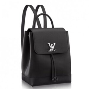 Replica Louis Vuitton Black Lockme Backpack M41815