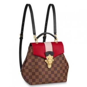 Replica Louis Vuitton Clapton Backpack Damier Ebene N40104