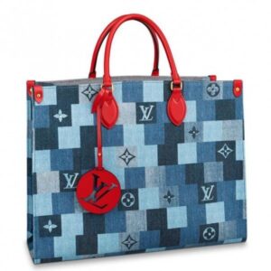 Replica Louis Vuitton Onthego GM Bag Monogram Denim M44992