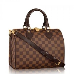 Replica Louis Vuitton Speedy Bandouli??re 25 Damier Ebene N41368