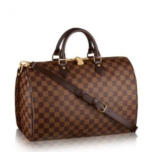 Replica Louis Vuitton Speedy Bandouli??re 35 Damier Ebene N41366