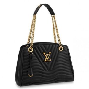 Replica Louis Vuitton Yellow New Wave Chain Bag PM M52565