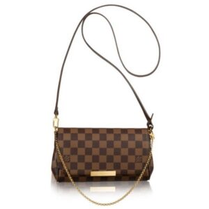 Replica Louis Vuitton Favorite PM Bag Damier Ebene N41276