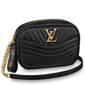 Replica Louis Vuitton Black New Wave Camera Bag M53682