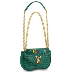 Replica Louis Vuitton Green New Wave Chain Bag PM M55021