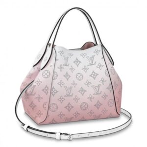 Replica Louis Vuitton Hina PM Bag Gradient Pink Mahina Leather M57858