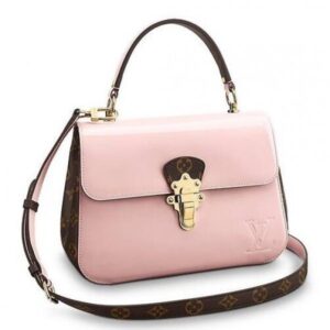 Replica Louis Vuitton Pink Cherrywood Bag Patent Leather M53355