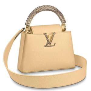 Replica Louis Vuitton Capucines Mini With Ayers Snakeskin Handle M55923