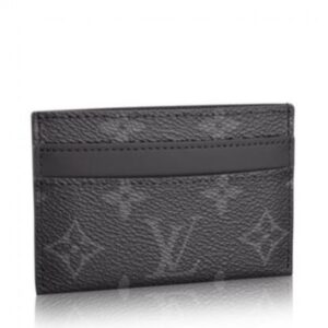 Replica Louis Vuitton Double Card Holder Monogram Eclipse M62170