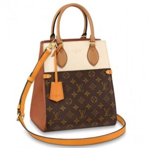 Replica Louis Vuitton Fold Tote MM Monogram Calfskin M45376