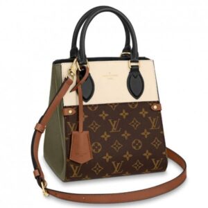 Replica Louis Vuitton Fold Tote PM Monogram Calfskin M45388