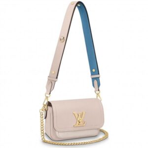 Replica Louis Vuitton Greige Lockme Tender Bag M58554