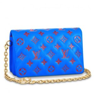 Replica Louis Vuitton Blue Coussin Pochette Bag M80743