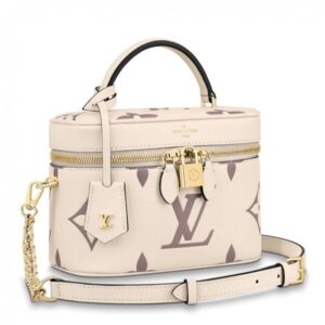 Replica Louis Vuitton Vanity PM Bicolor Monogram Empreinte M45599