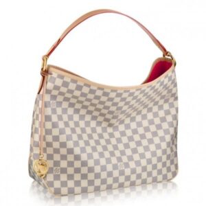 Replica Louis Vuitton Delightful MM Bag Damier Azur N41448