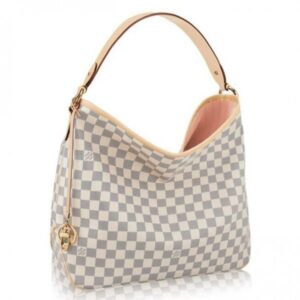 Replica Louis Vuitton Delightful MM Bag Damier Azur N41607