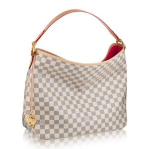 Replica Louis Vuitton Delightful PM Bag Damier Azur N41447