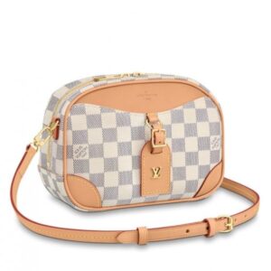 Replica Louis Vuitton Mini Deauville Bag Damier Azur N50048