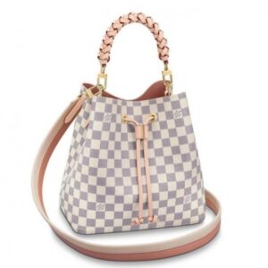 Replica Louis Vuitton NeoNoe MM With Braided Handle Damier Azur N40344