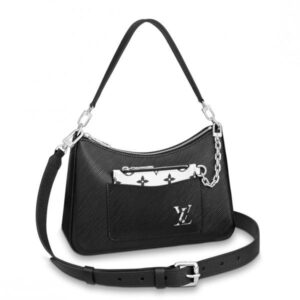 Replica Louis Vuitton White Marelle Bag Epi Leather M80689