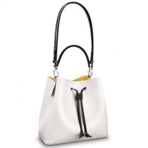 Replica Louis Vuitton White Neonoe Bag Epi Leather M53371