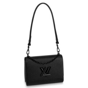 Replica Louis Vuitton Twist MM All Black Epi M53236