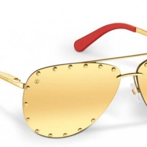 Replica Louis Vuitton Gold The Party Sunglasses Z0910U