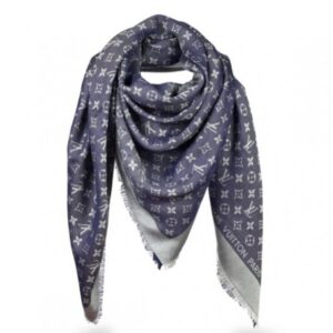 Replica Louis Vuitton Monogram Denim Shawl M71376