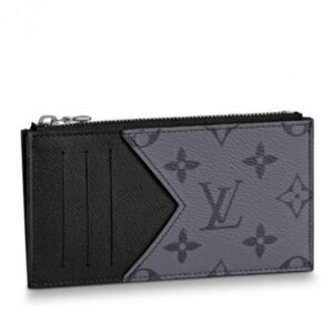 Replica Louis Vuitton Coin Card Holder Monogram Eclipse M69533