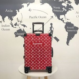 Replica Louis Vuitton Supreme LV Rolling Luggage LLV001