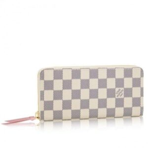 Replica Louis Vuitton Clemence Wallet Damier Azur N61264