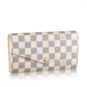 Replica Louis Vuitton Sarah Wallet Damier Azur N63208