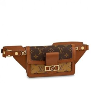 Replica Louis Vuitton Dauphine Bumbag Monogram Reverse M44586