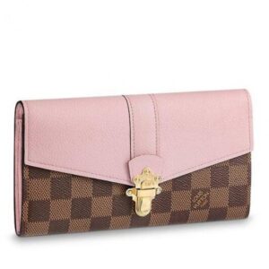 Replica Louis Vuitton Clapton Wallet Damier Ebene N64447