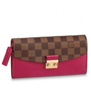 Replica Louis Vuitton Croisette Wallet Damier Ebene N60207